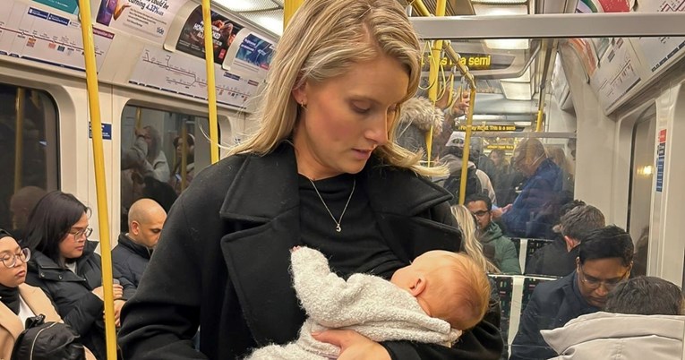 Mladoj mami nitko nije ponudio mjesto u metrou dok je dojila bebu