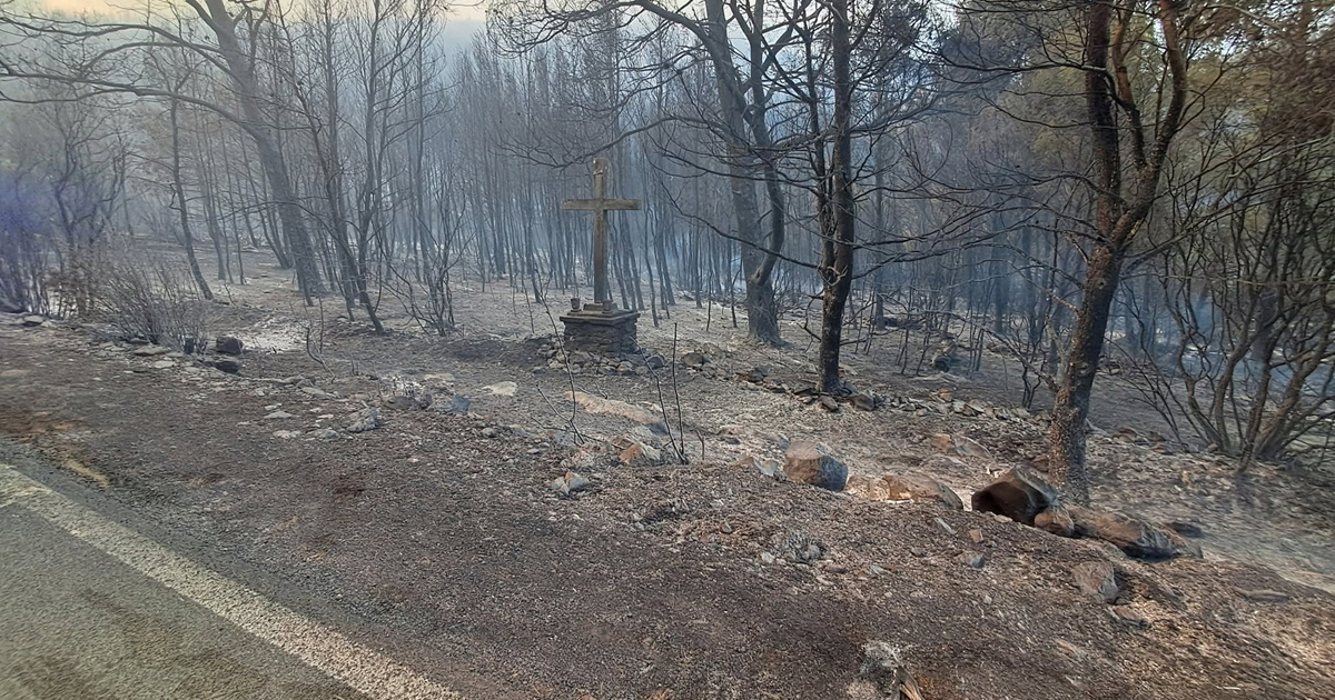 Kiša stigla kao spas vatrogascima na Korčuli