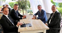 Plenković na turneji u Istri, sastao se s istarskim županom i pulskim gradonačelnikom