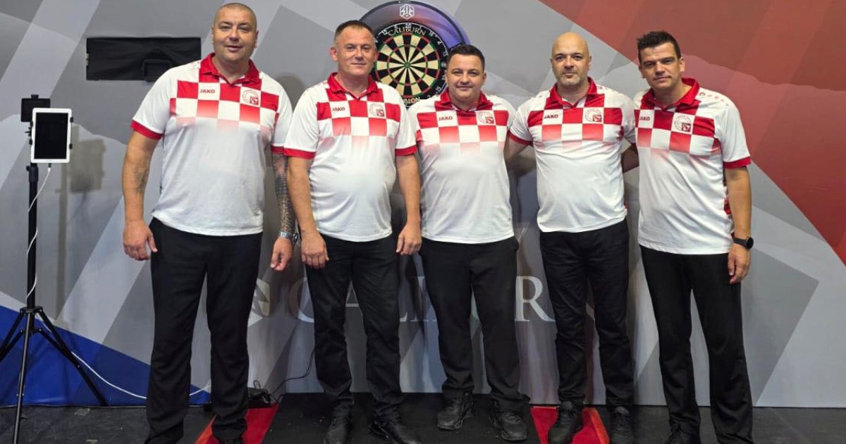 Hrvatski pikadisti ostvarili povijesni uspjeh na WDF SP-u. Izgubili su u polufinalu