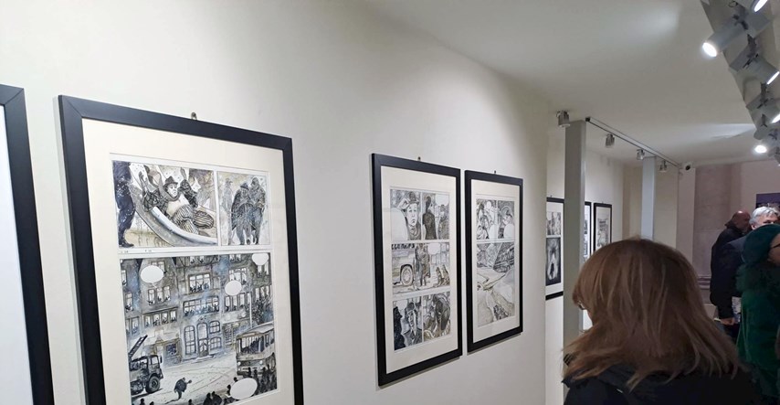 U Puli otvorena izložba Mila Manare - Između literature, stripa i filma
