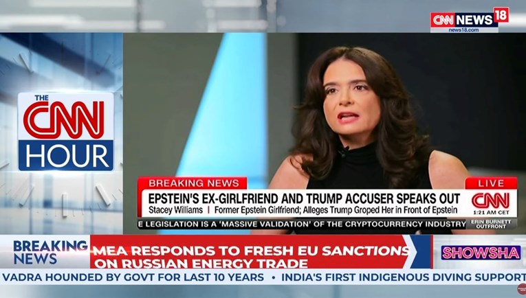 Bivša Epsteinova djevojka: Trump i Epstein su bili prijatelji, Trump me napastovao