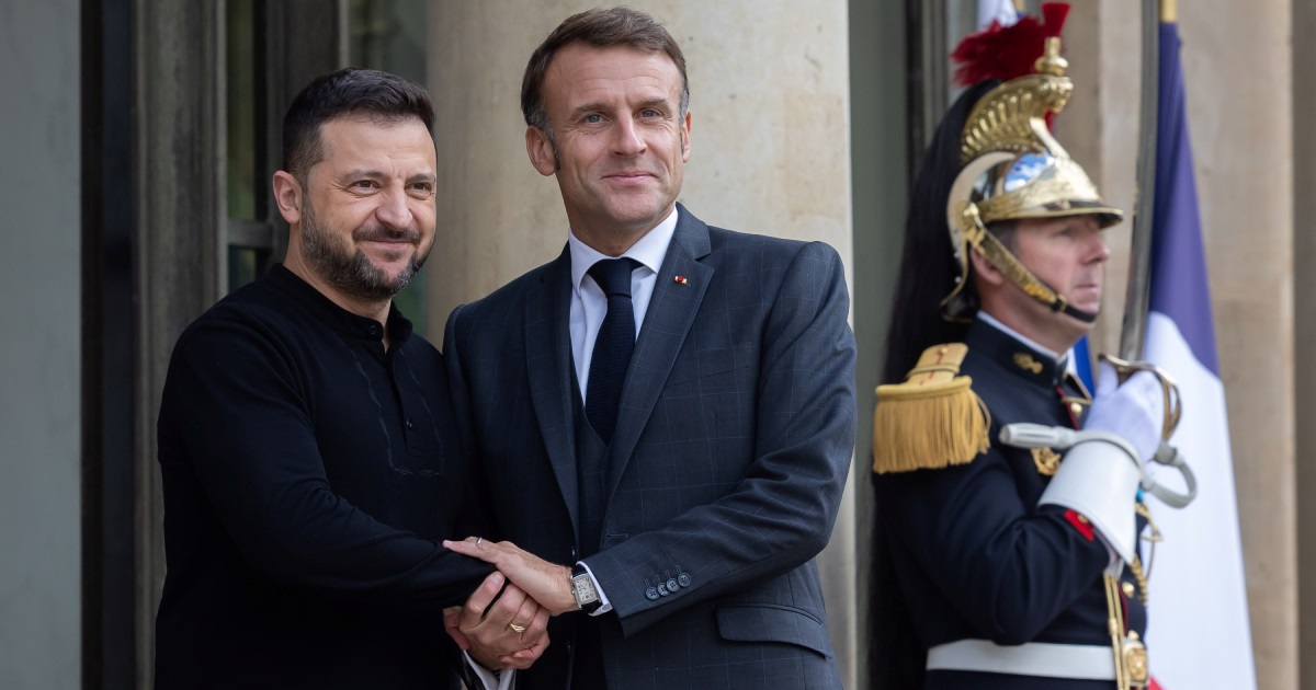 Večeras se sastaju Macron i Zelenski