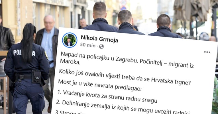 Marokanac napao policajku. Grmoja: Koliko još ovakvih vijesti treba da se trgnemo?