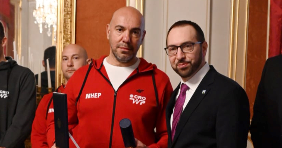 Tomašević primio hrvatske vaterpoliste