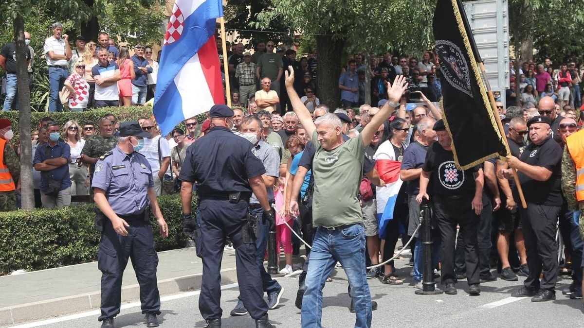 Policija je snimala skup HOS-ovaca: Pregledavamo snimke, postupat ćemo po njima