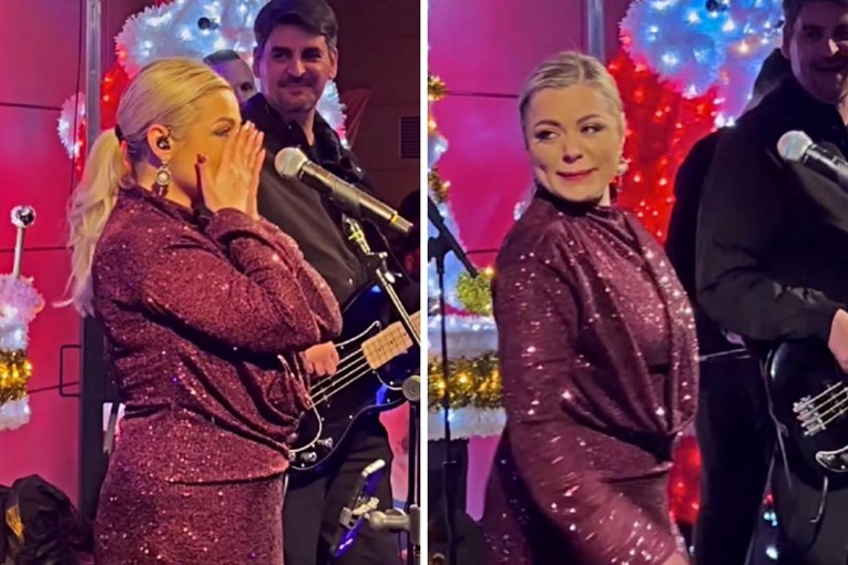 Andrea Šušnjara rasplakala se na koncertu u Splitu: "Hvala vam od srca"