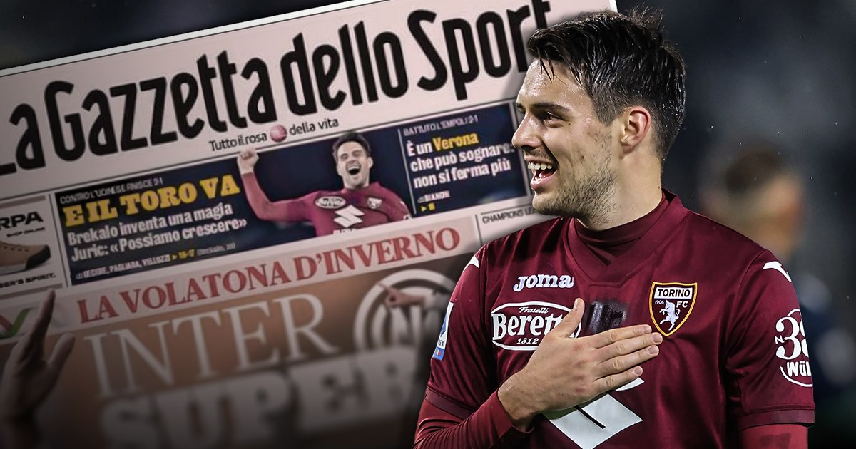 Gazzetta: Brekalo je mađioničar superiorne inteligencije, a njegova golčina dragulj