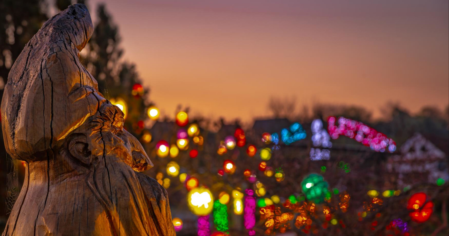 Uskrsna čarolija svjetla na imanju obitelji Salaj. Bit će 60.000 svjetlećih pisanica