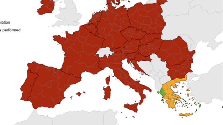 EU uvodi tamnocrvene zone za koronu gdje je situacija najgora, evo koji su kriteriji