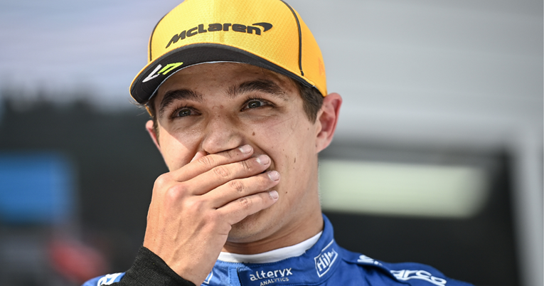 Lando Norris napadnut na Wembleyju na finalu Eura