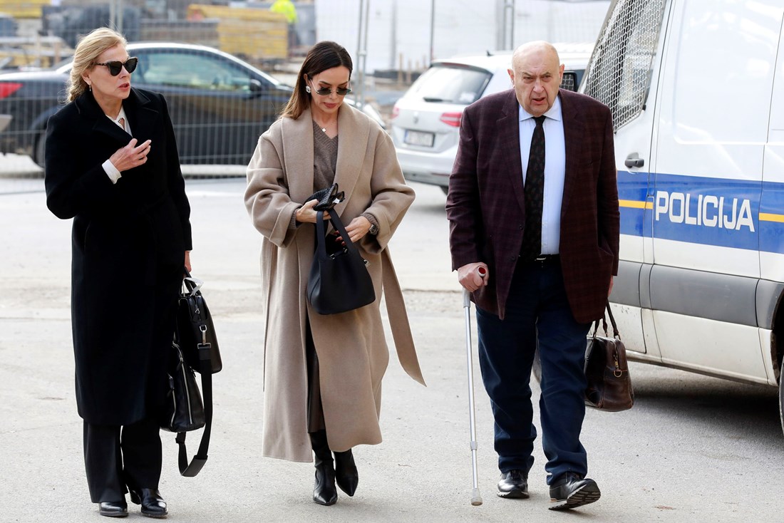 Severina bila na ročištu na Općinskom kaznenom sudu u Zagrebu