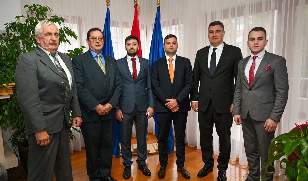 Milanović se sastao s Hrvatima u Makedoniji