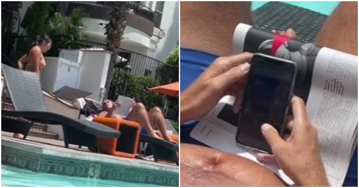 VIDEO Uhvatile lika kako ih potajno fotka dok se sunčaju i natjerale ga da sve obriše
