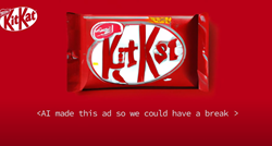Pogledajte novu reklamnu kampanju za KitKat koju je napravio AI