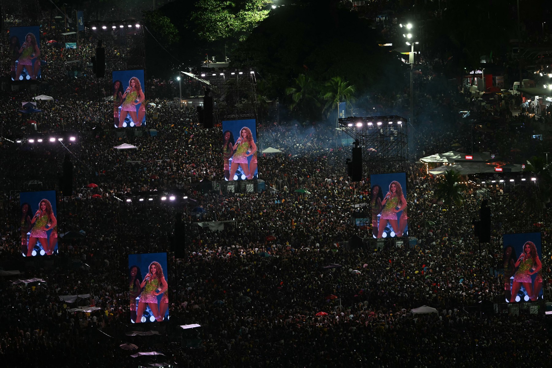 Shakira održala besplatan koncert u Riju, spominje se dva milijuna posjetitelja
