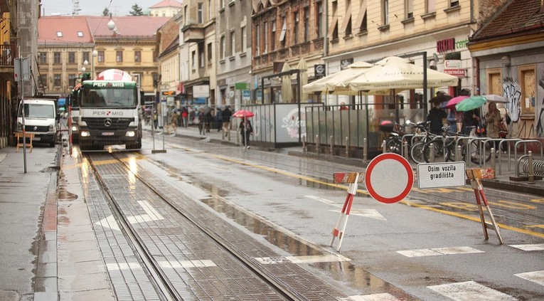Frankopanska ulica u Zagrebu sutra zatvorena za promet