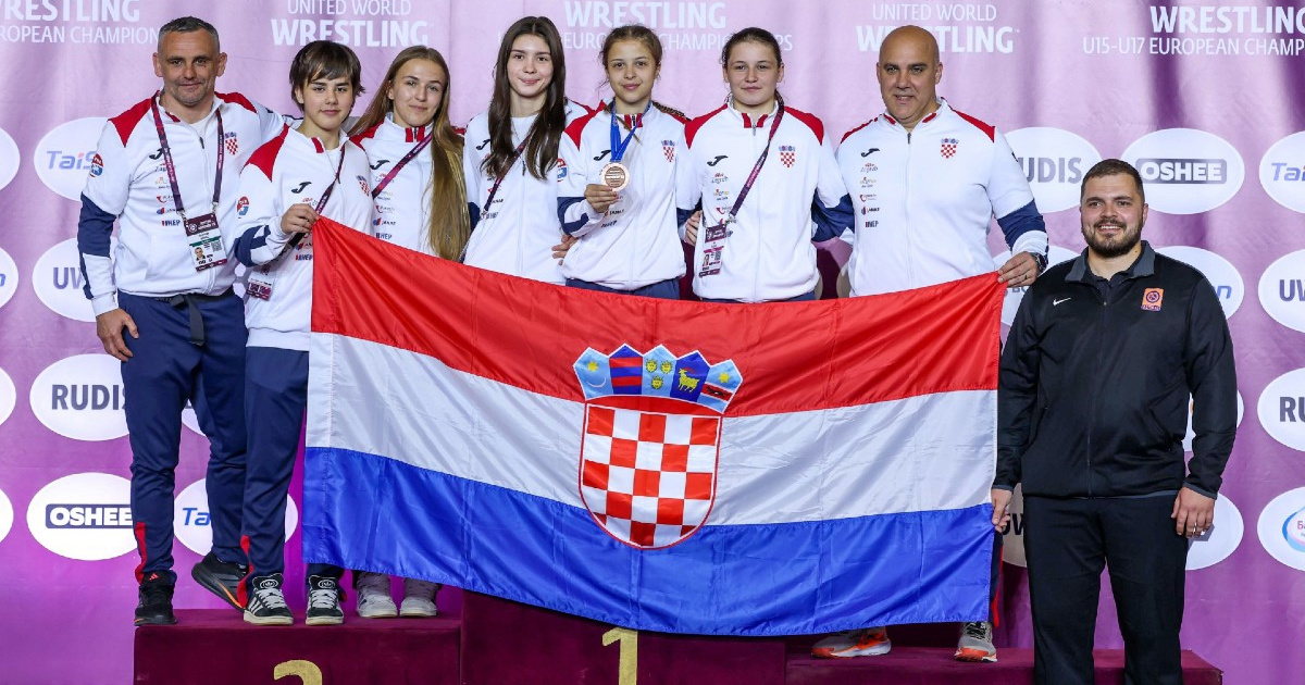 Lara Blažeković (17) osvojila broncu na Europskom prvenstvu u hrvanju