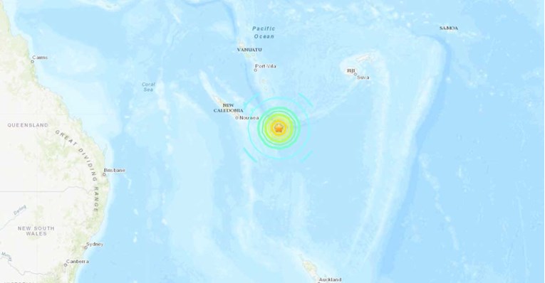 Snažan potres u južnom Pacifiku, izdano upozorenje za tsunami