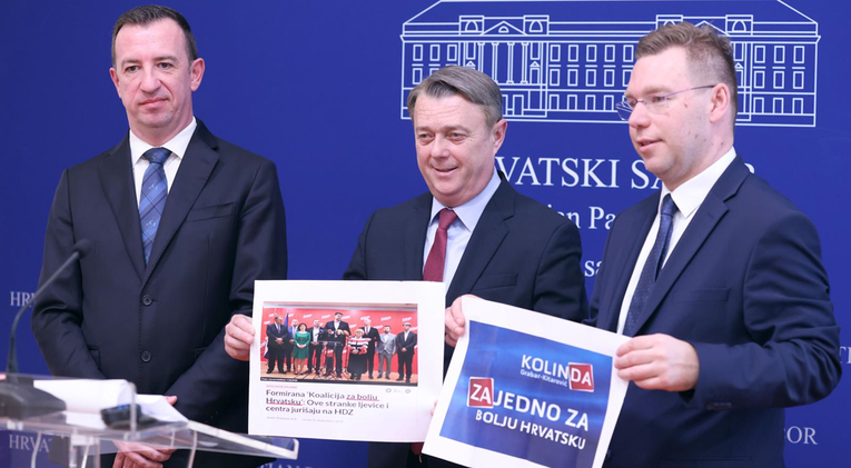 HDZ: Grbinova koalicija je ukrala Kolindin slogan. Nema niže
