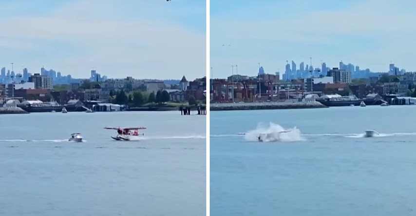VIDEO Hidroavion se u Kanadi zabio u brodicu, objavljena snimka