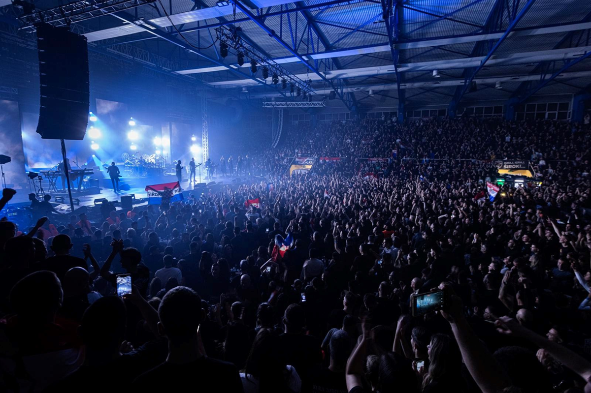 Na Thompsonu u Širokom Brijegu masovno vikali ZDS. Javila se izraelska ambasadorica