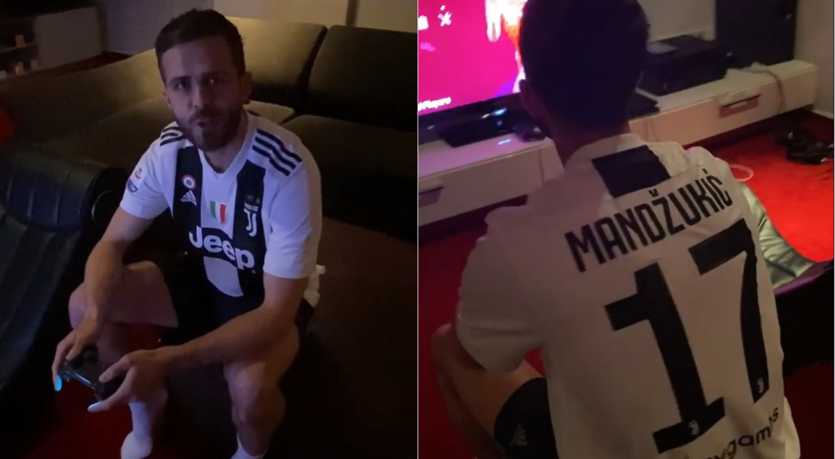 VIDEO Pjanić objavio snimku iz karantene. Mandžukić se odmah javio: Vrati mi dres