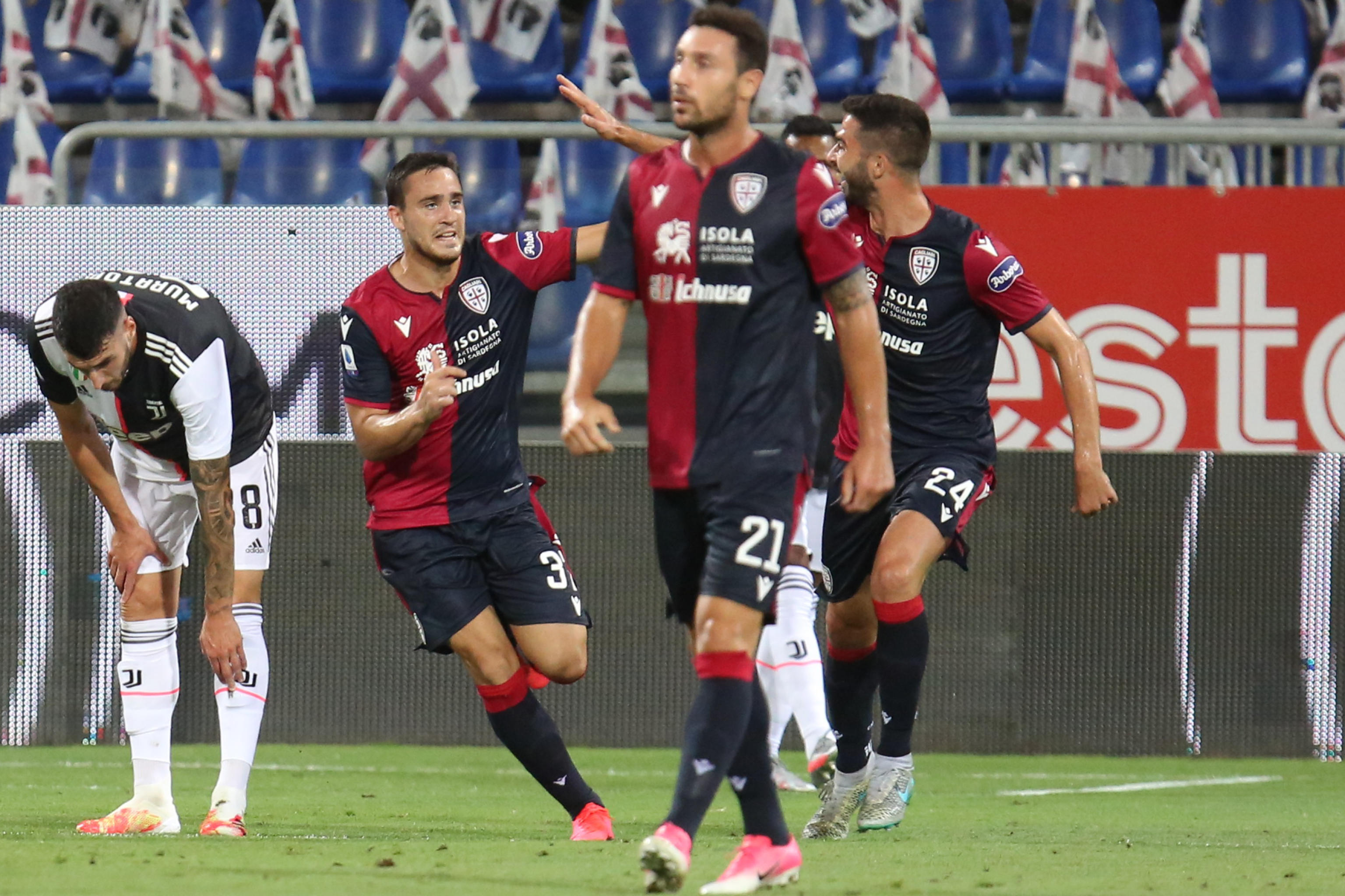 CAGLIARI - JUVENTUS 2:0 Prvak očajan, Ronaldo sve dalje od nagrade koju silno želi