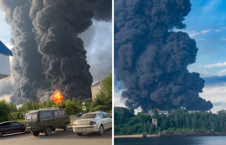 VIDEO Ukrajina žestoko udarila u Rusiji: Pogođeni Azot i Temp, oglasio se Zelenski