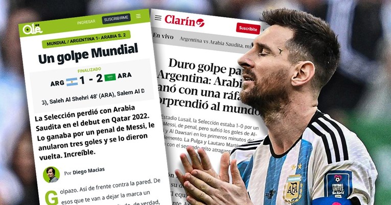 Argentinski mediji: Messi je Saudijcima dao pobjedu koja je šokirala svijet