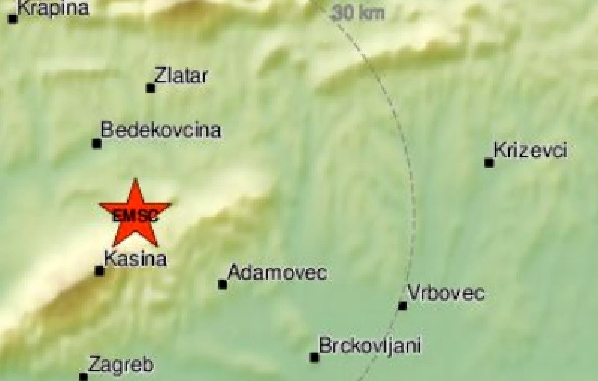 Jutrošnji potres zatresao i Zagorje, u nekim mjestima evakuirani učenici