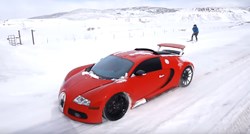 VIDEO Ovako izgledaju snježne radosti s Bugattijevom zvijeri