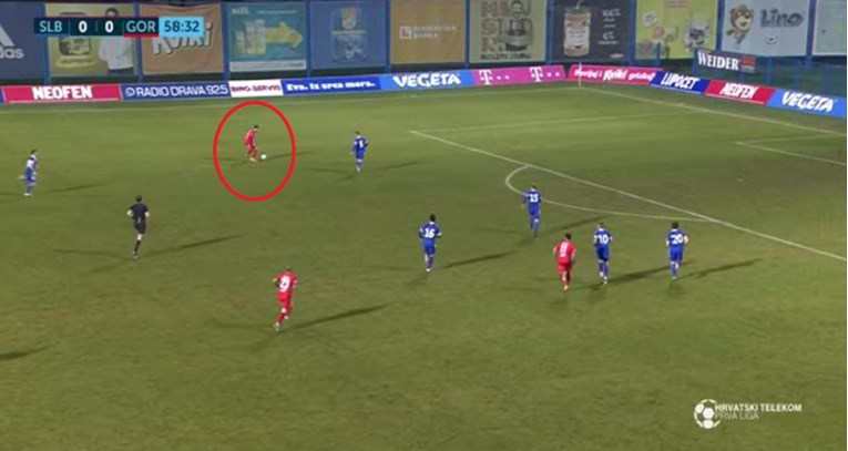 Pogledajte fenomenalan gol kojim je Lovrić donio pobjedu Gorici nad Slavenom