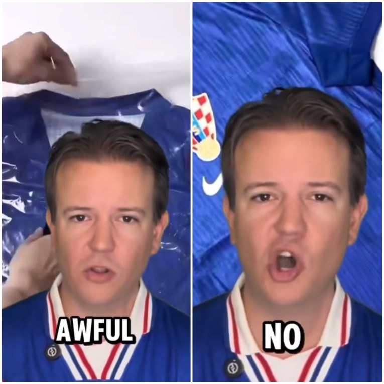 Influencer iz dijaspore komentirao nove hrvatske dresove: Užas. Što ste to napravili?