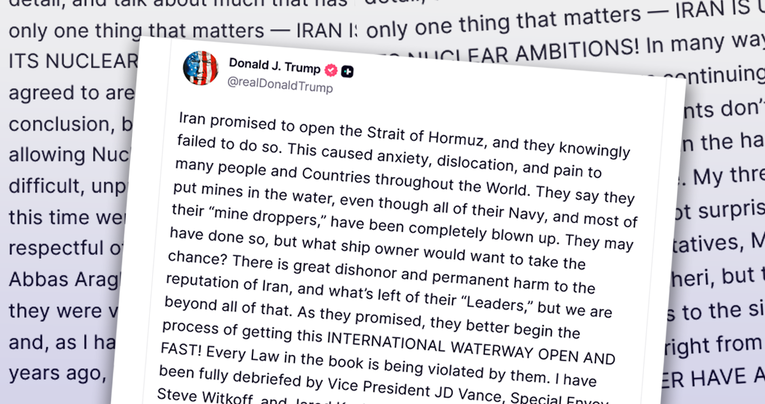 "Krše sve zakone": Trump žestoko napao Iran