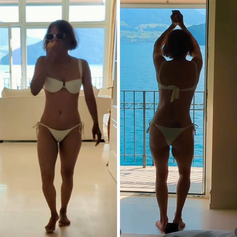 Halle Berry zaplesala u bikiniju, dogodio se mali gaf pa je brzo istrčala iz kadra