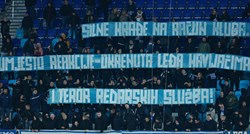 Kohorta izvjesila transparente. Pogledajte što su napisali navijači Osijeka