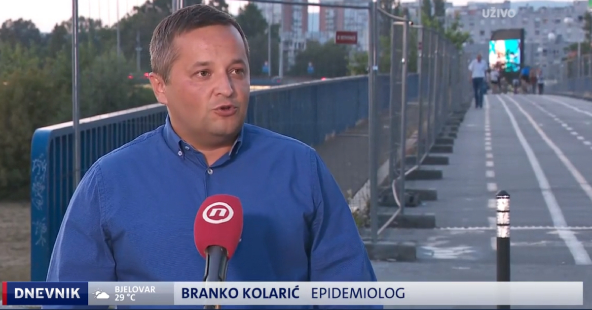 Epidemiolog Kolarić: Nema potrebe za testiranjem nakon samoizolacije