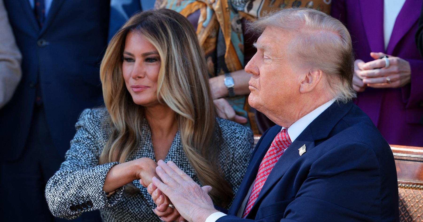Snimka Melanije i Donalda Trumpa postala viralna: "Oni se ne mogu podnijeti"