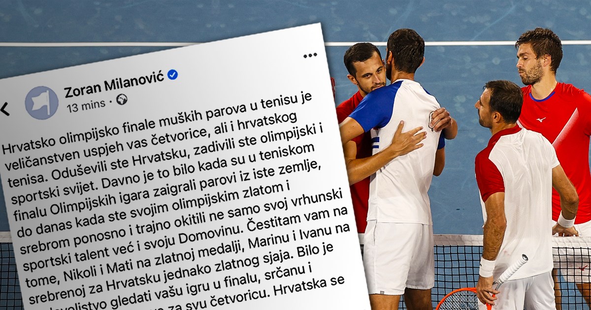 Milanović: Mate, Nikola, Marine i Ivane, Hrvatska se ponosi vama
