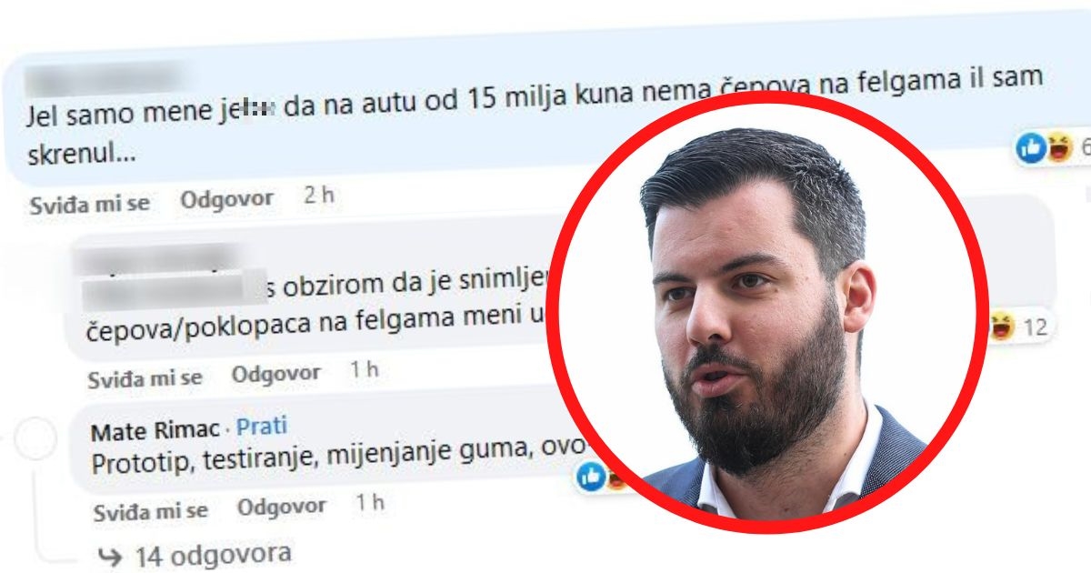 Tipa zanimalo zašto na felgama skupog automobila nema čepova, Rimac mu odgovorio