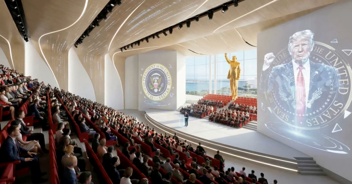 VIDEO Ovako će izgledati Trumpova predsjednička knjižnica