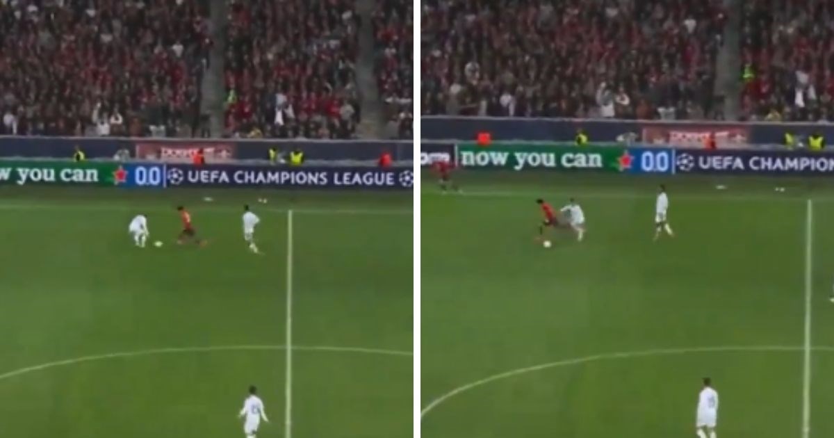 Lilleov igrač gurnuo Modriću loptu kroz noge. Pogledajte kako mu je to uspjelo