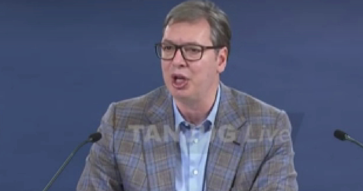 Vučić na presici izgubio živce: Kriminalac ti tata!