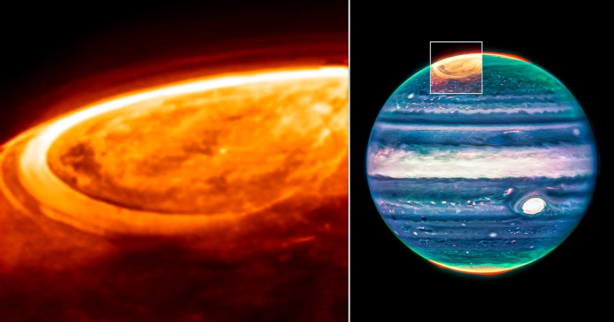VIDEO NASA-in teleskop snimio polarnu svjetlost na Jupiteru, pogledajte "ples" aurora