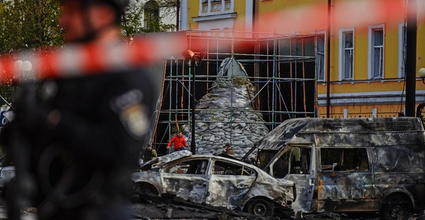 U ruskom napadu na Kijev pogođena zgrada njemačkog veleposlanstva