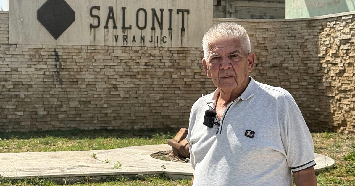 Grgo je devet godina radio u tvornici Salonit. "Pluća su mi popločana azbestom"