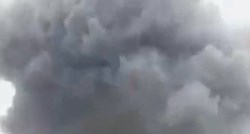 Objavljena snimka: Ruski raketni udar na Kijev, diže se gust dim