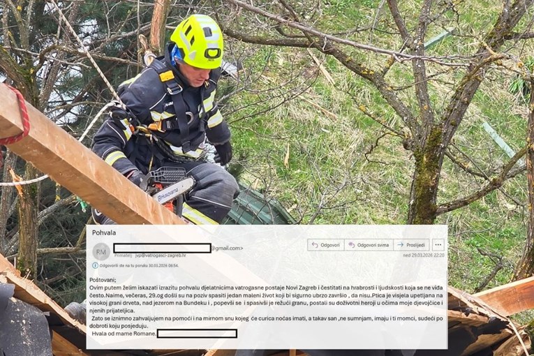 Vatrogasci na Bundeku spasili pticu pa dobili poruku jedne mame koja ih je oduševila