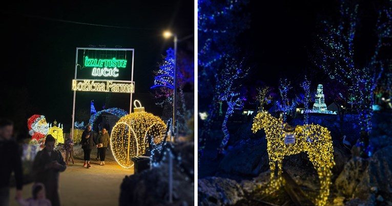 Gornji Dolac blista u tisućama boja. Božićno selo koje donosi zimsku čaroliju